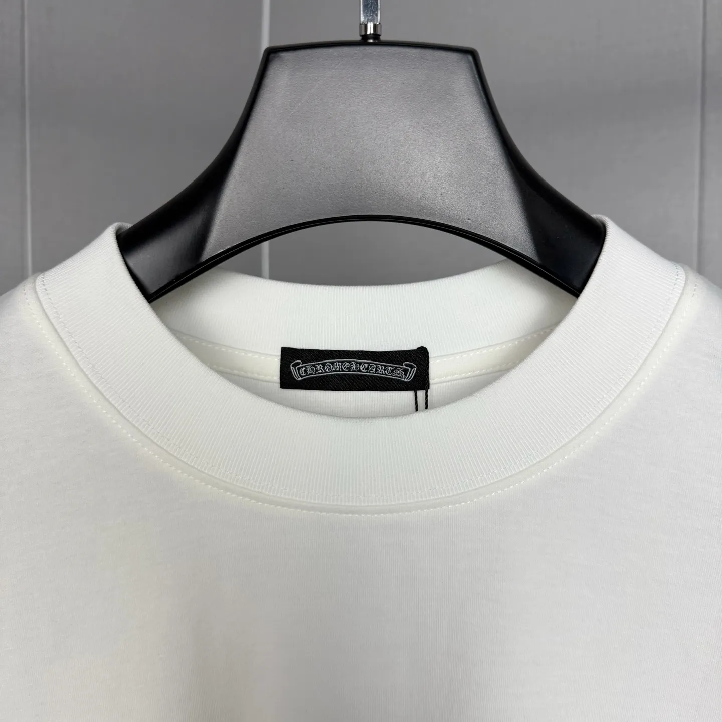 🅿️230 Chrome Hearts double-sided logo jacquard round neck half-sleeved T-shirt. Customized fabric, digital direct printing, 280g weight, loose fit. The color is very suitable for summer and the same style for men and women. Solid color sizes: S-XL